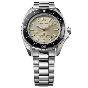 Seiko Prospex Diver’s Watch Polygonal in Pearl-White Cream Dial Men 41.25mm SPB481J1