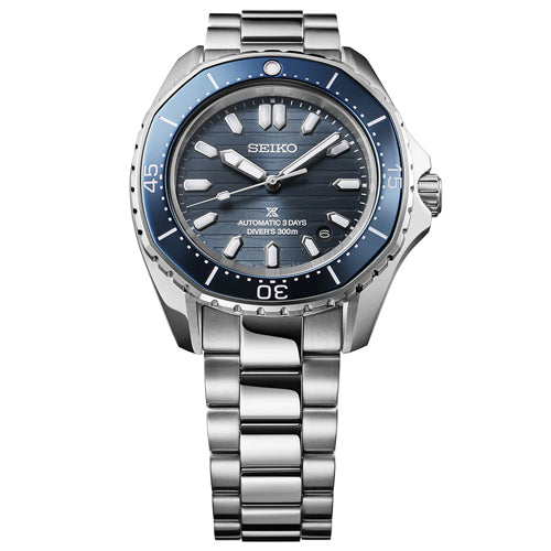 Seiko Prospex Diver’s Watch Polygonal in Coastline-cobalt Blue Dial Men 41.25mm SPB483J1