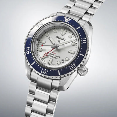 Seiko Prospex 1968 Heritage Diver’s GMT 60th Anniversary White Dial Men 42mm SPB519J1