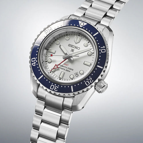 Seiko Prospex 1968 Heritage Diver’s GMT 60th Anniversary White Dial Men 42mm SPB519J1