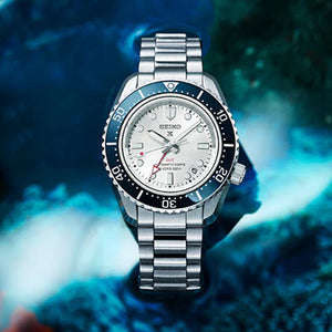 Seiko Prospex 1968 Heritage Diver’s GMT 60th Anniversary White Dial Men 42mm SPB519J1