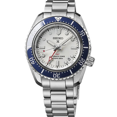 Seiko Prospex 1968 Heritage Diver’s GMT 60th Anniversary White Dial Men 42mm SPB519J1