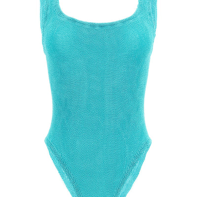 Hunza G Square Neck One-piece Swimsuit