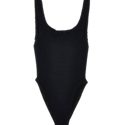 Hunza G Square Neck One-piece Swimsuit