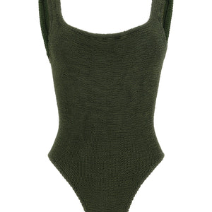 Hunza G Square Neck One-piece Swimsuit