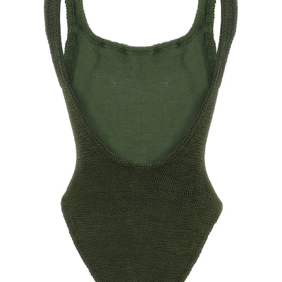 Hunza G Square Neck One-piece Swimsuit