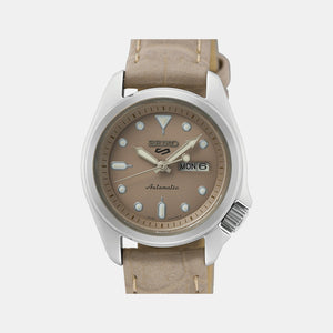 5 Sports Women Automatic Brown Dial Analog Leather Watch SRE005K1