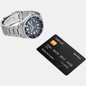 5 Sports Men Automatic Blue Dial Analog Stainless Steel Watch SRPD51K1