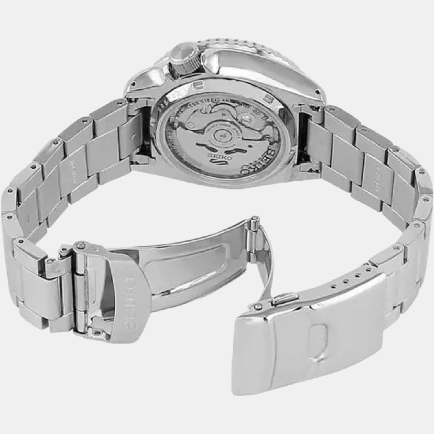 5 Sports Men Automatic Green Dial Analog Stainless Steel Watch SRPD63K1
