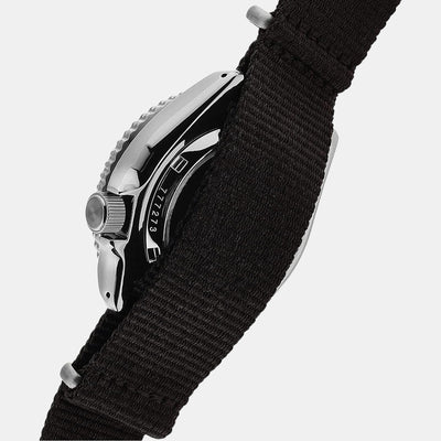 5 Sports Men Automatic Brown Dial Analog Nylon Watch SRPD85K1