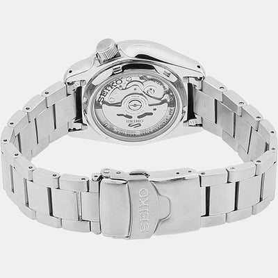 5 Sports Men Automatic Black Dial Analog Stainless Steel Watch SRPE57K1