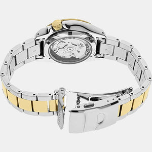 5 Sports Men Automatic Black Dial Analog Stainless Steel Watch SRPE60K1