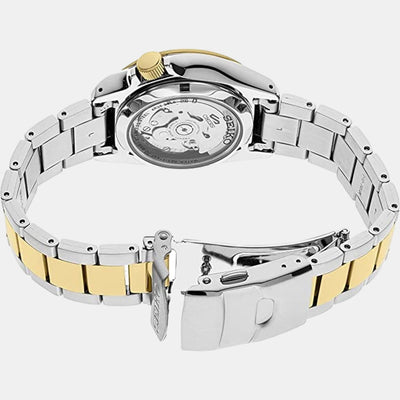 5 Sports Men Automatic Black Dial Analog Stainless Steel Watch SRPE60K1