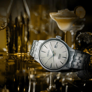 Seiko Presage Silver Dial Men 40.5mm