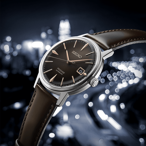 Seiko Presage Grey Dial Men 39.52mm