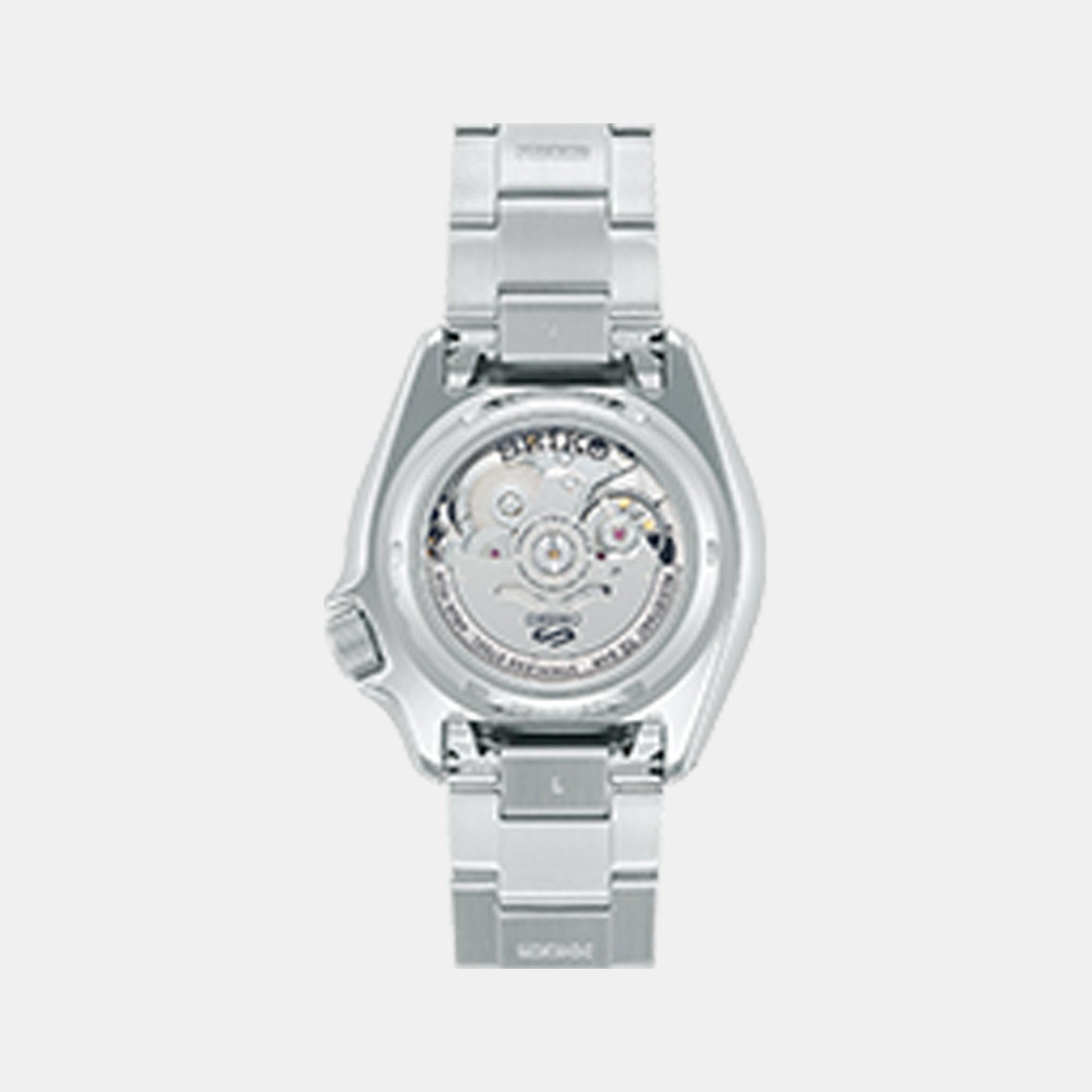 5 Sports Men Automatic Silver Dial Analog Stainless Steel Watch SRPK09K1