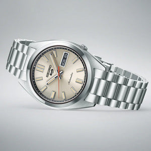 Seiko 5 Sports Beige Dial Men 37.4mm SRPK91K1