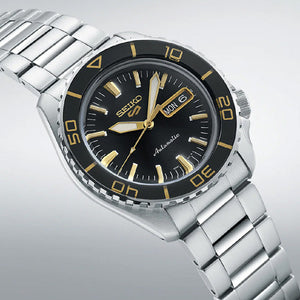 Seiko 5 Sports Black Dial Men 42.5mm SRPK99K1