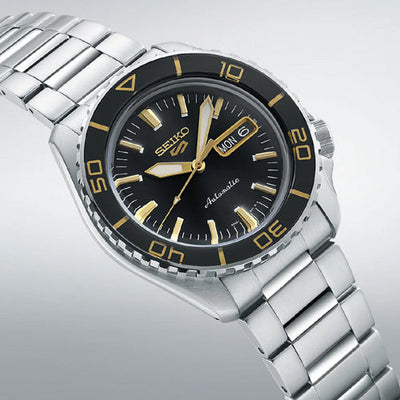 Seiko 5 Sports Black Dial Men 42.5mm SRPK99K1