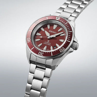 Seiko Prospex 4R Red Shog-urai Diver's Red Dial Men 41.7mm SRPL11K1