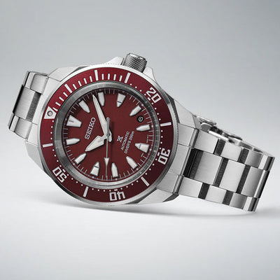 Seiko Prospex 4R Red Shog-urai Diver's Red Dial Men 41.7mm SRPL11K1