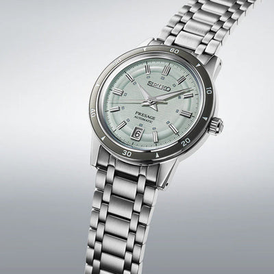 Seiko Presage Style 60's in Ice Green Dial Women 39.5mm SRPL71J1