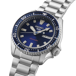 Seiko 5 Sports SKX Redux in Koniro Blue Dial Men 42.5mm SRPL83K1