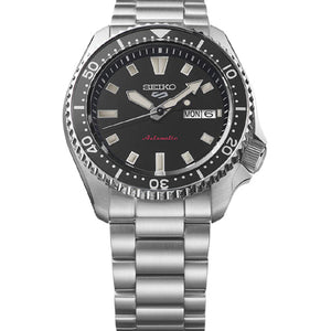 Seiko 5 Sports SKX Redux in Kuro Black Dial Men 42.5mm SRPL85K1