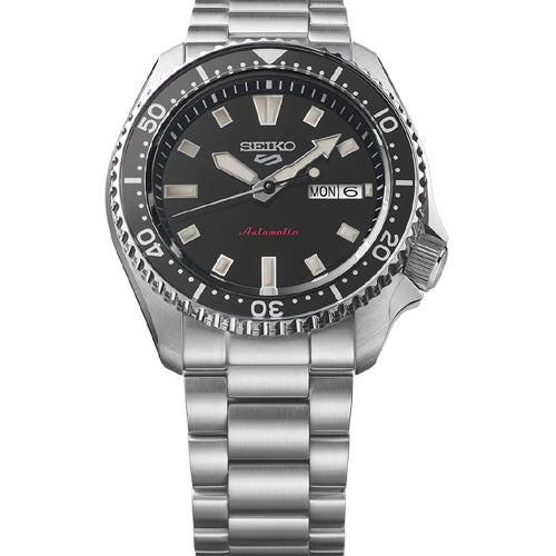 Seiko 5 Sports SKX Redux in Kuro Black Dial Men 42.5mm SRPL85K1