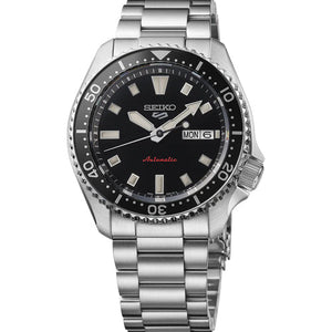 Seiko 5 Sports SKX Redux in Kuro Black Dial Men 42.5mm SRPL85K1