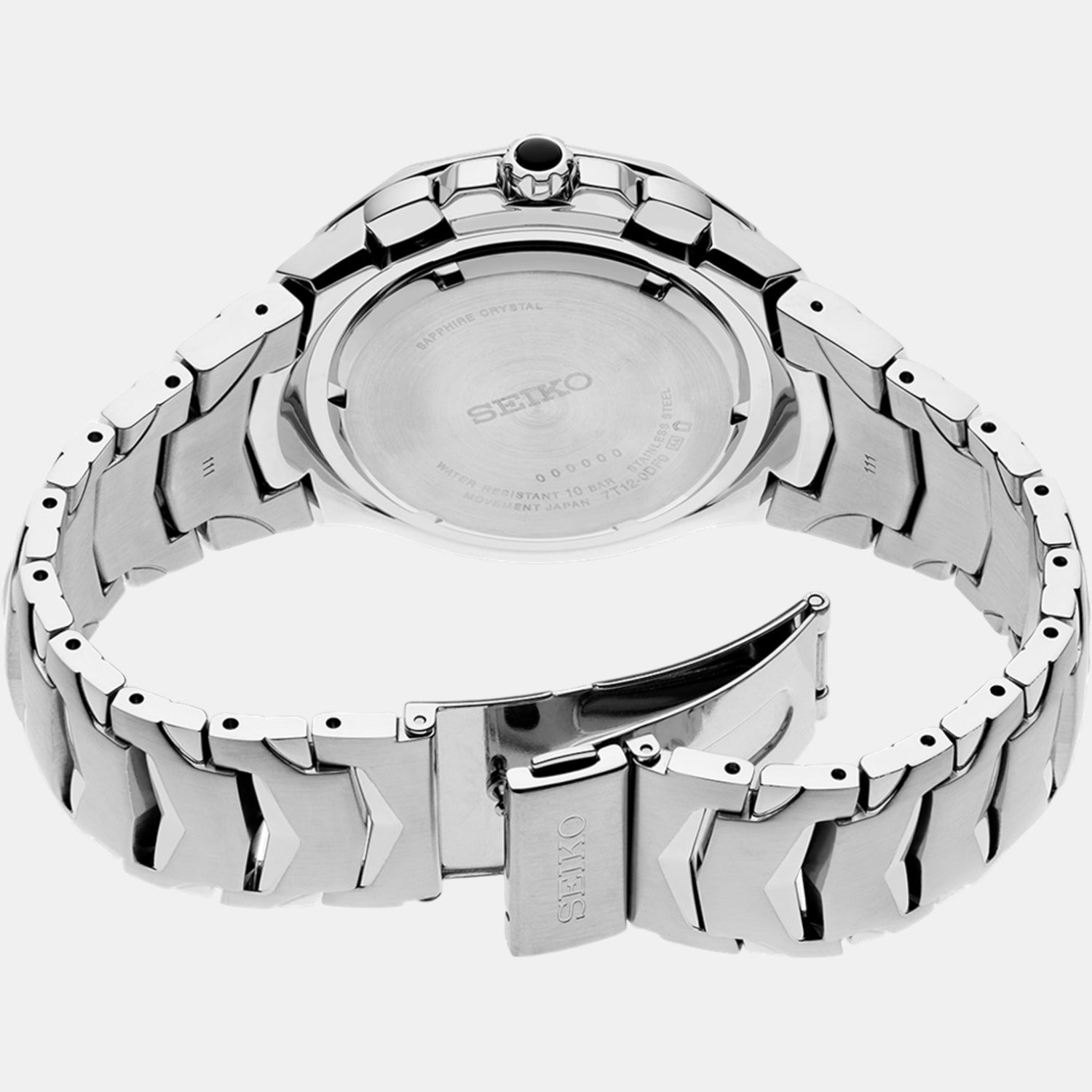 Coutura Men Quartz Grey Dial Chronograph Stainless Steel Watch SRWZ23P9