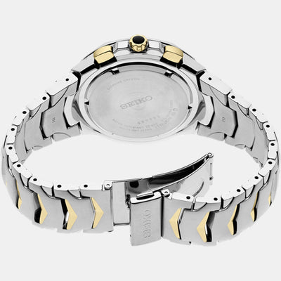 Coutura Men Quartz White Dial Chronograph Stainless Steel Watch SRWZ24P9