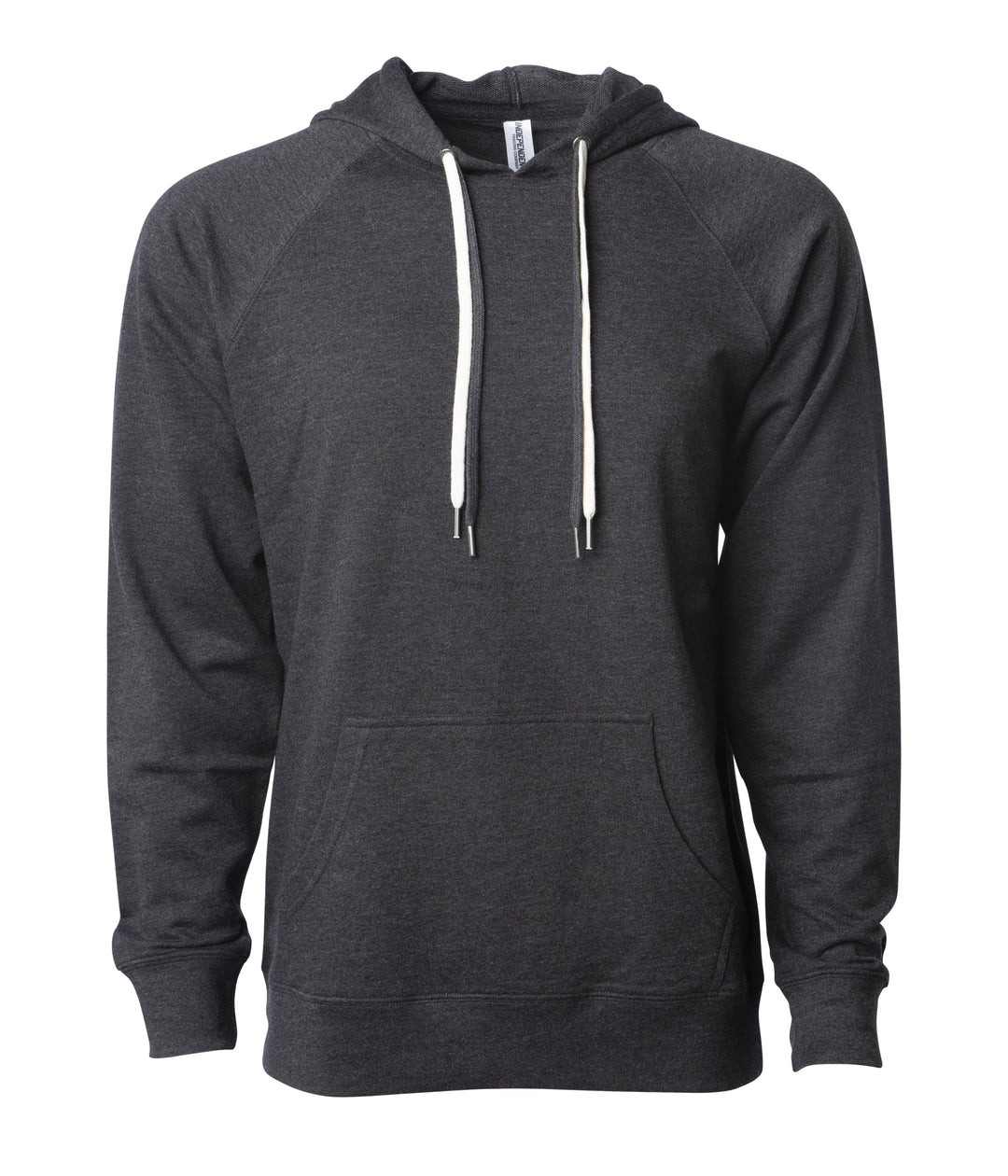 Unisex Lightweight Loopback Terry Hooded Pullover