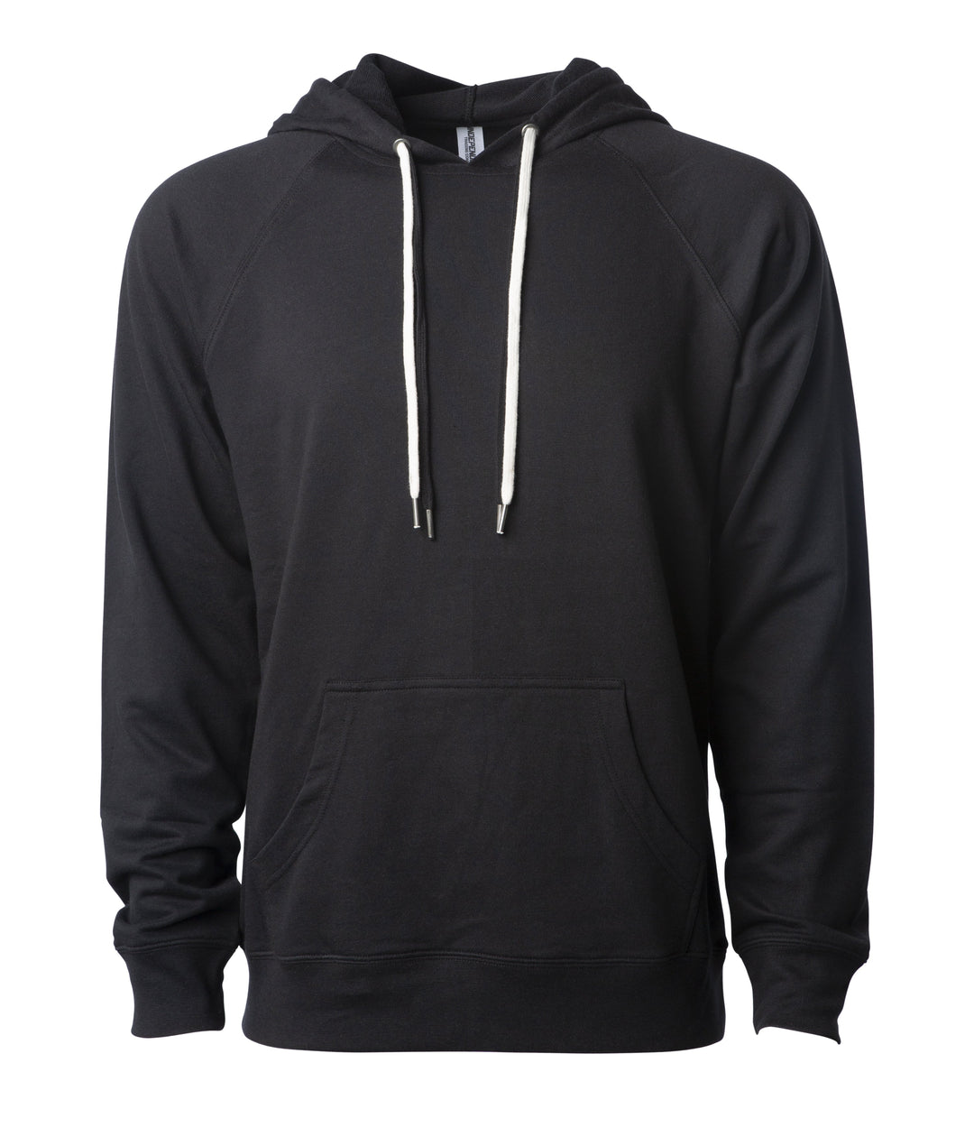 Unisex Lightweight Loopback Terry Hooded Pullover