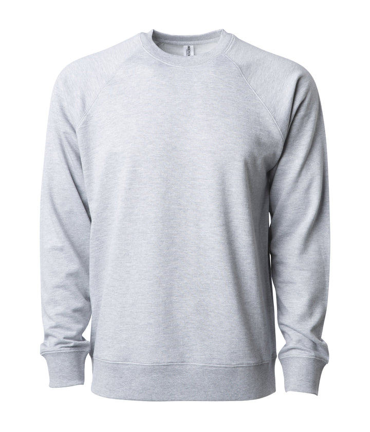 Unisex Lightweight Loopback Terry Crew