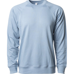 Unisex Lightweight Loopback Terry Crew