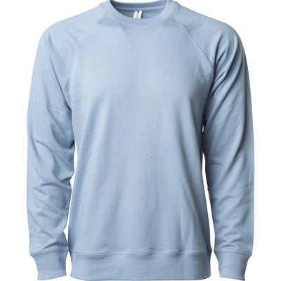 Unisex Lightweight Loopback Terry Crew