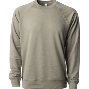 Unisex Lightweight Loopback Terry Crew