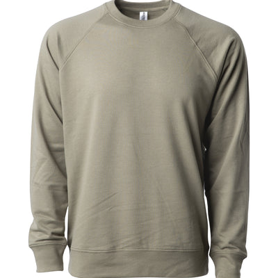 Unisex Lightweight Loopback Terry Crew