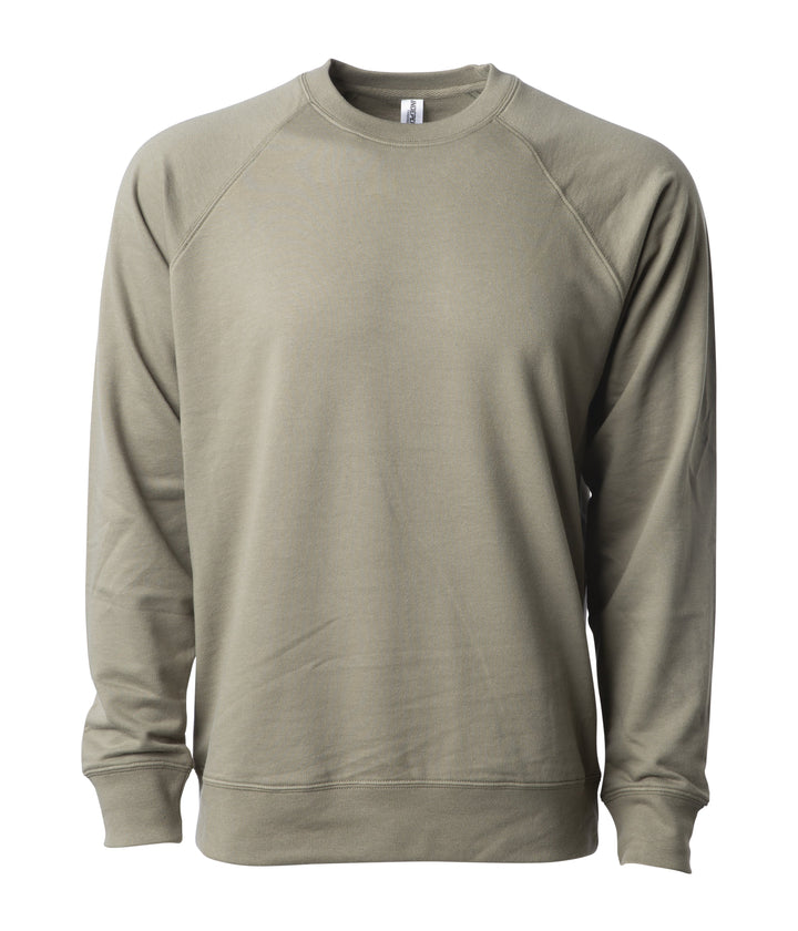 Unisex Lightweight Loopback Terry Crew