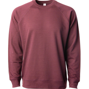 Unisex Lightweight Loopback Terry Crew