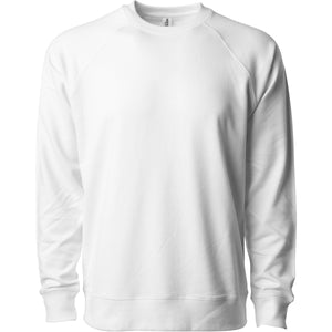 Unisex Lightweight Loopback Terry Crew