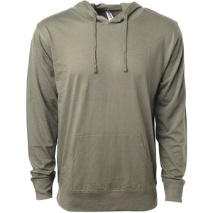 Lightweight Jersey Hooded Pullover