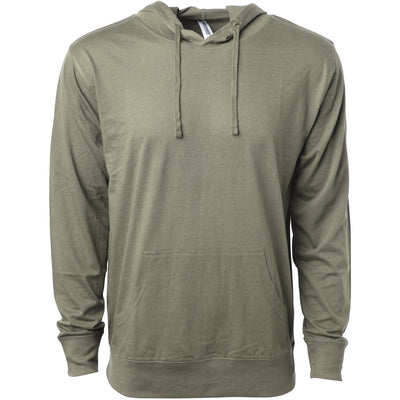 Lightweight Jersey Hooded Pullover