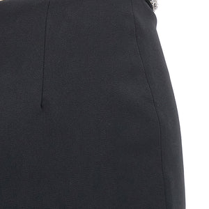 David Koma Puffer Circle Embroidery Skirt