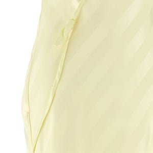 Self-Portrait Satin Striped Long Dress