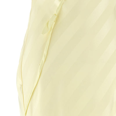 Self-Portrait Satin Striped Long Dress