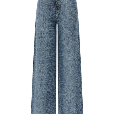 Self-Portrait Rhinestone Jeans