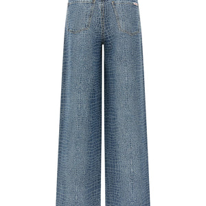 Self-Portrait Rhinestone Jeans