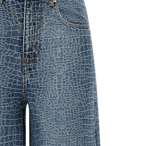 Self-Portrait Rhinestone Jeans